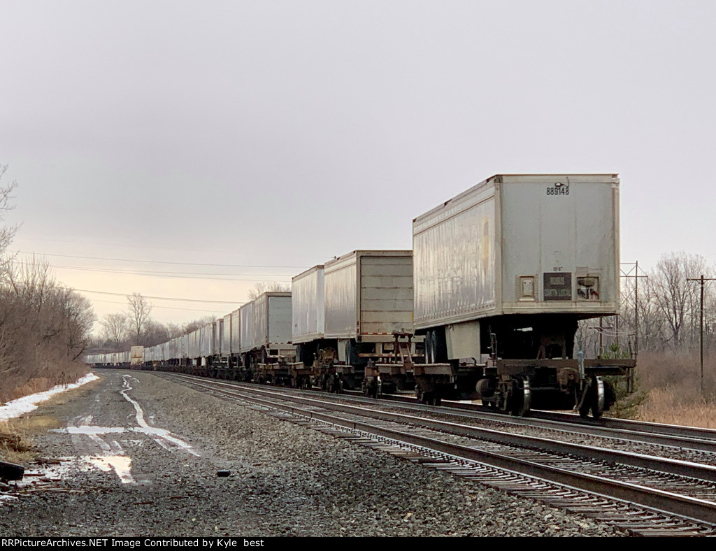 UPS trailers away 